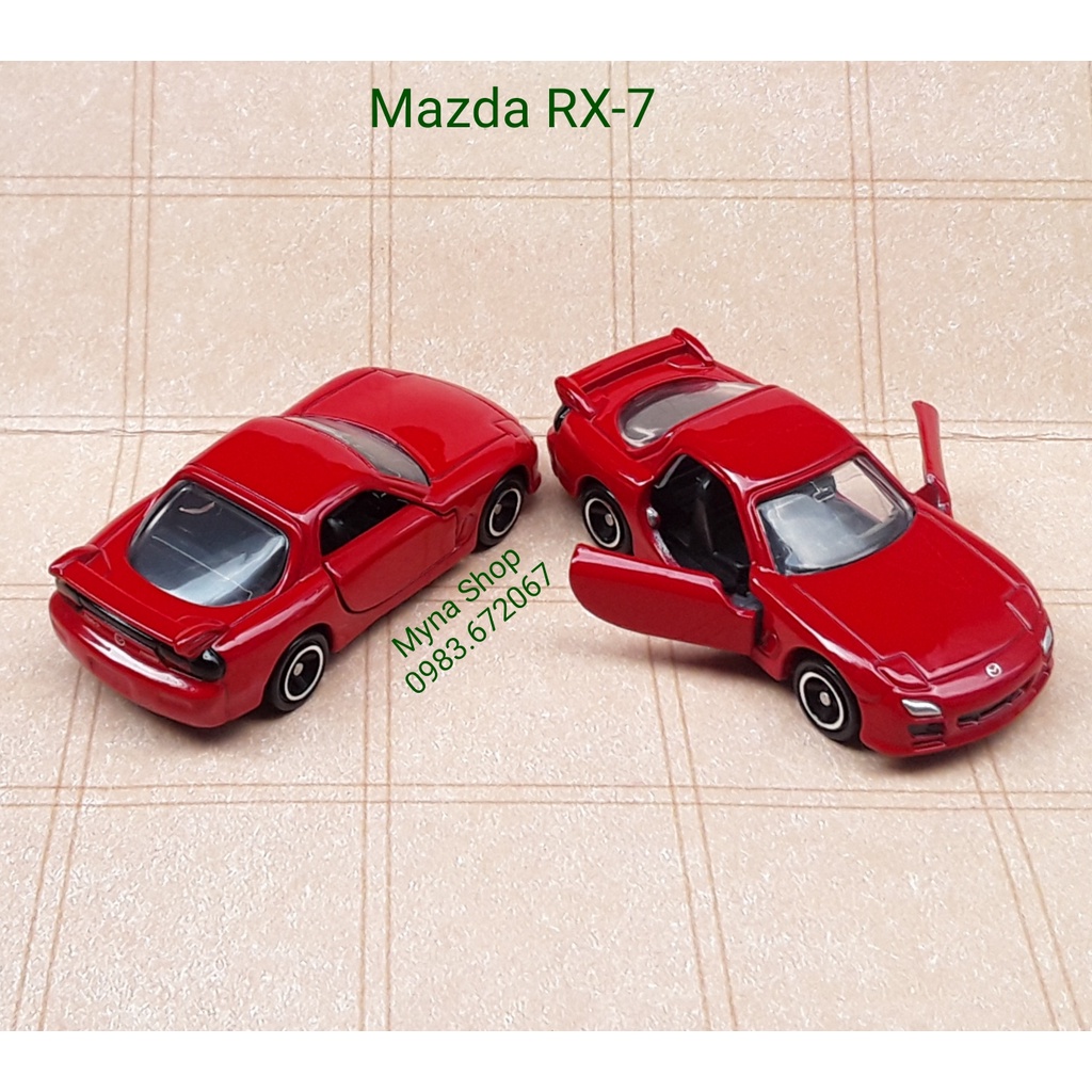 Đồ chơi mô hình tĩnh xe tomica không hộp, Mazda RX-7