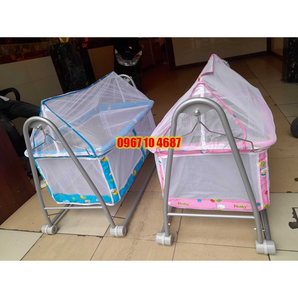 Nôi điện Cao cấp SBABY ND16 -  Phiên bản mới sức đưa 80kg
