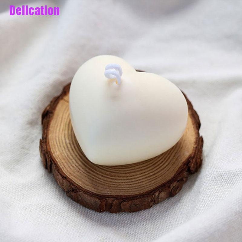 Khuôn Silicone Làm Bánh Hình Trái Tim 3D Sáng Tạo