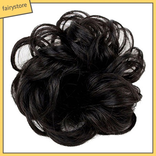 Búi Tóc Giả Xoăn Gợn Sóng Thời Trang Cho Nữ