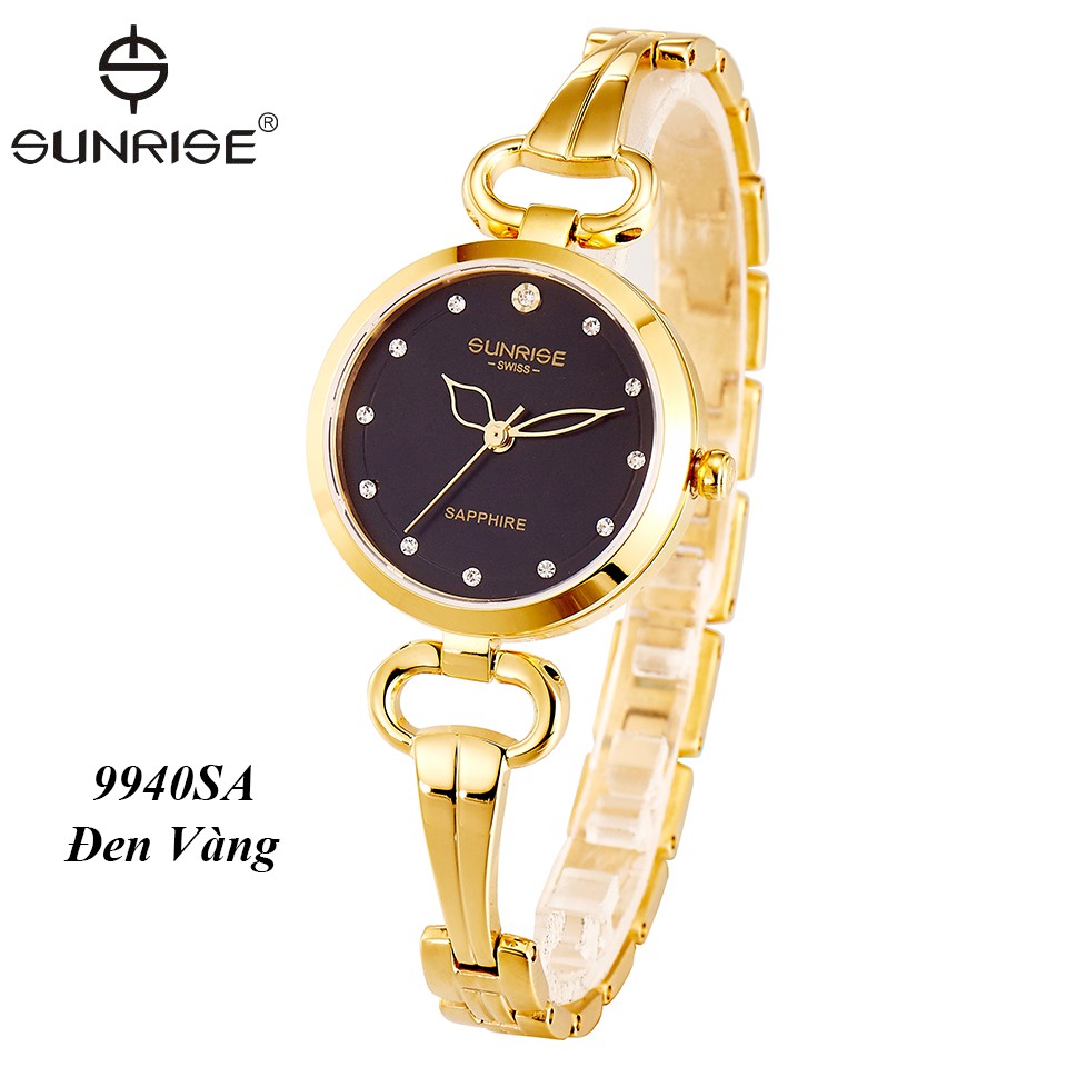 Đồng hồ nữ siêu mỏng Sunrise 9940SA kính Sapphire chống xước chống nước tốt - Fullbo | BigBuy360 - bigbuy360.vn