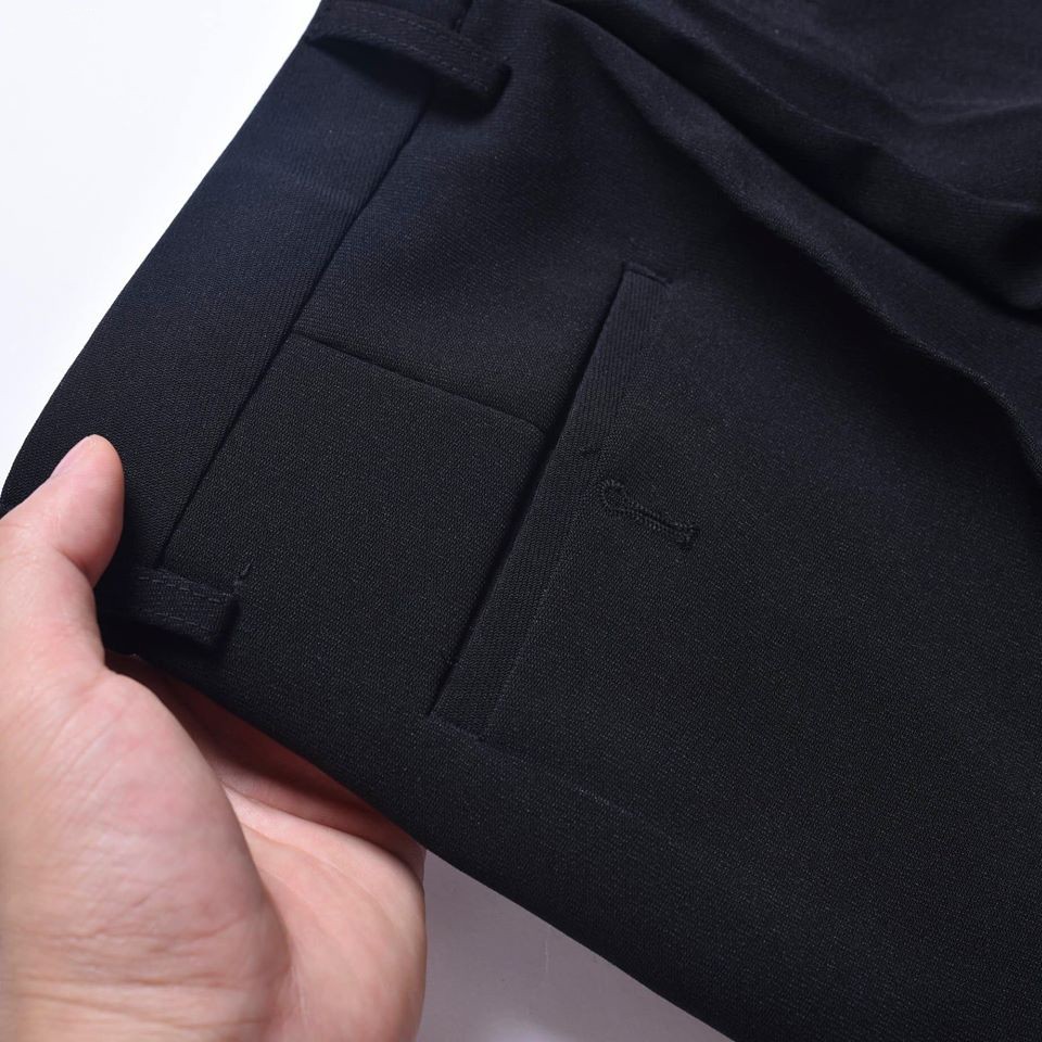 Quần âu nam cao cấp lịch sự chống nhăn màu đen chuẩn soái ca Hàn Quốc | BigBuy360 - bigbuy360.vn