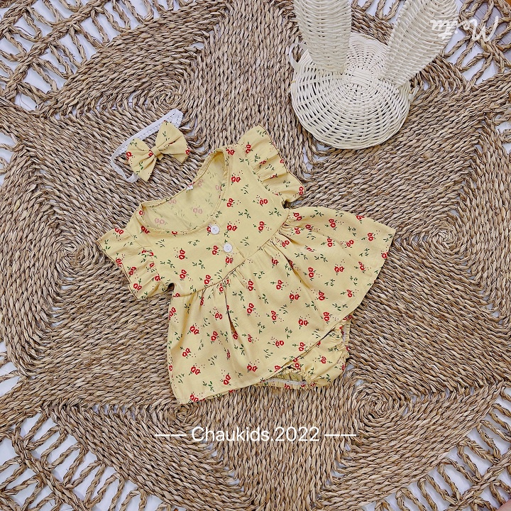 ❌ sét bộ quần chip áo cánh tiên cài cúc dễ mặc kèm tu ban  cho bé 6-12kg