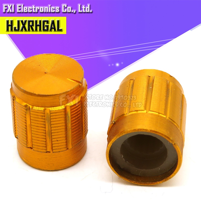 Set 10 Nút Vặn Chiết Áp 13 * 17mm 15 * 17mm 13 * 17 15 * 17 Bằng Hợp Kim Nhôm