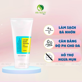 Sữa rửa mặt cosrx low ph morning gel 150ml