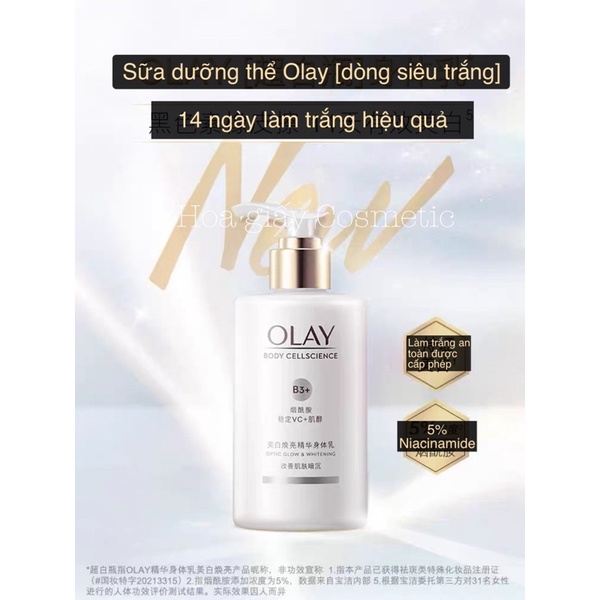 Dưỡng thể Olay B3+ Bright Whitening
