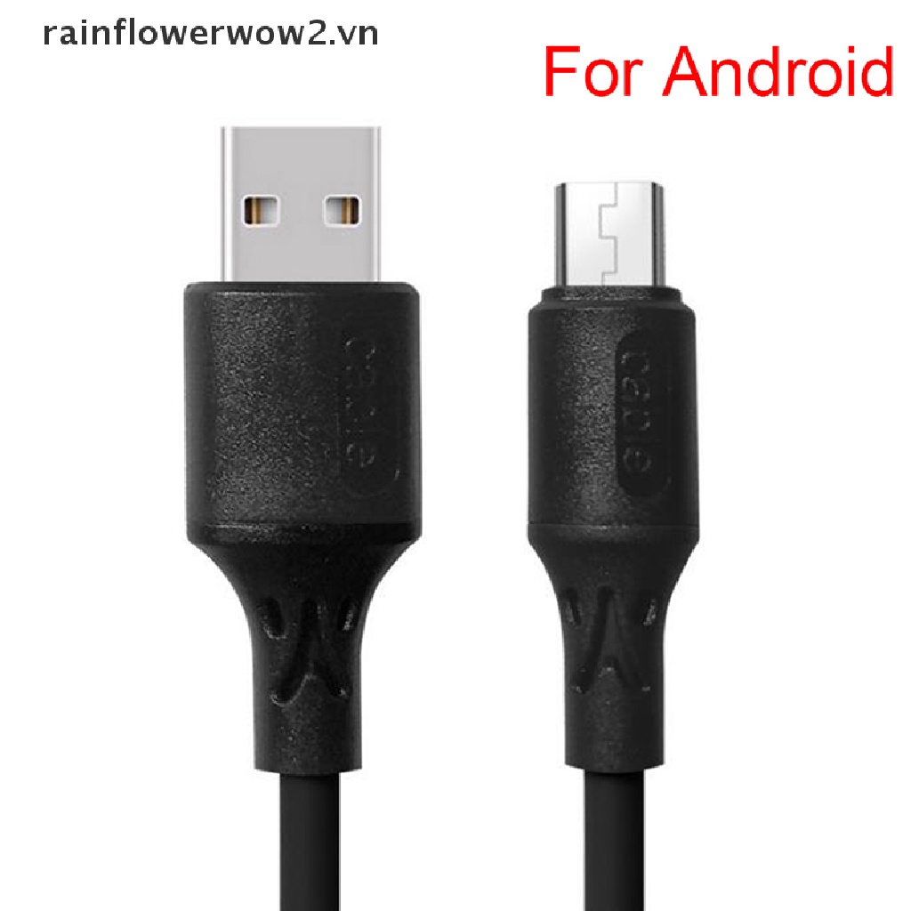 Dây Cáp Sạc Nhanh USB 5a 1.2m / 1.8m Bằng silicon Chất Lượng Cao