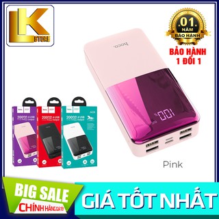 🌟CHÍNH HÃNG 🌟Pin Sạc Dự Phòng 10000mAh/20000mAh 2 cổng sạc in/out -Hoco J42 High power {BẢO HÀNH ĐỔI MỚI}