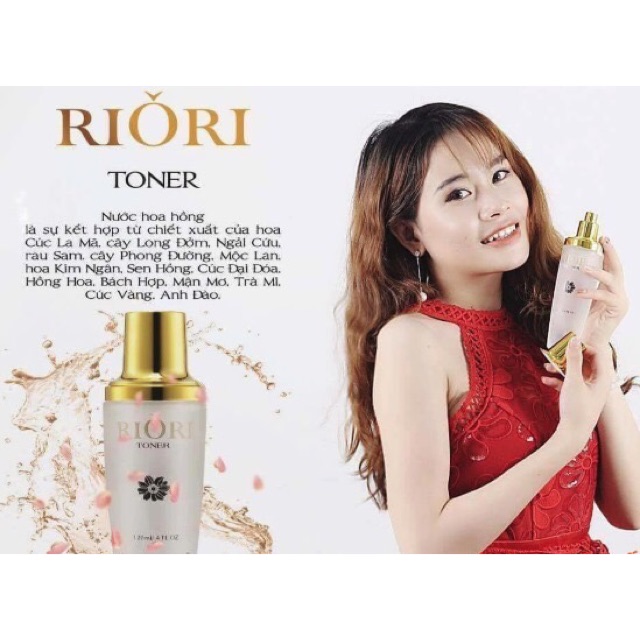 Toner hoa hồng Riori