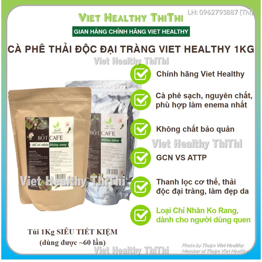 { BÁN RẺ LẤY ĐÁNH GIÁ 5 SAO } Cà phê viet healthy chỉ nhân không rang, cafe hữu cơ thải độc đại tràng việt healthy, enem