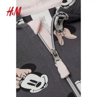 (THANH LÝ) Set nỉ màu ghi mickey HM size 73/48