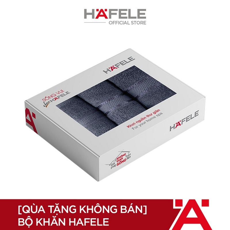 [Quà tặng không bán] Bộ khăn Hafele