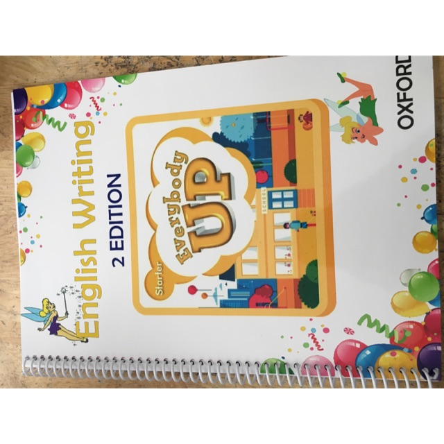 Vở luyện viết everybody up starter