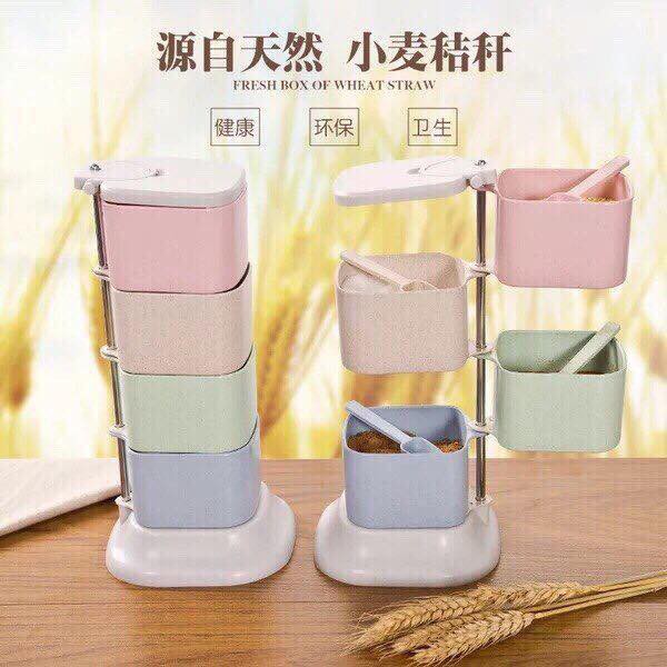 Gia vị xoay 5 tầng lúa mạch