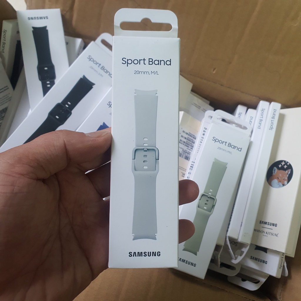 Dây Đồng Hồ Samsung Galaxy Watch 4 Chính Hãng, Fullbox, Dùng Chung Watch 5 - Bản 20mm