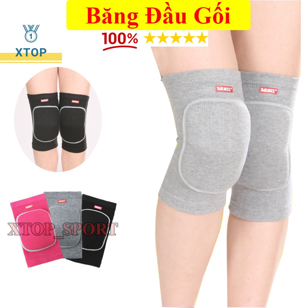 Bó đầu gối, Băng bảo vệ đầu gối có đệm êm hỗ trợ đầu gối tối đa Aolikes 0210