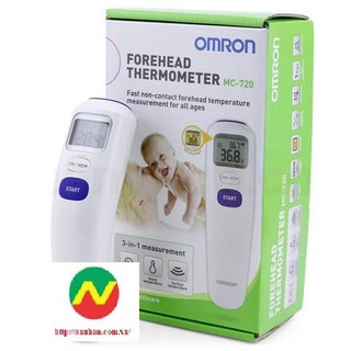 Nhiệt kế đo trán Omron MC-720