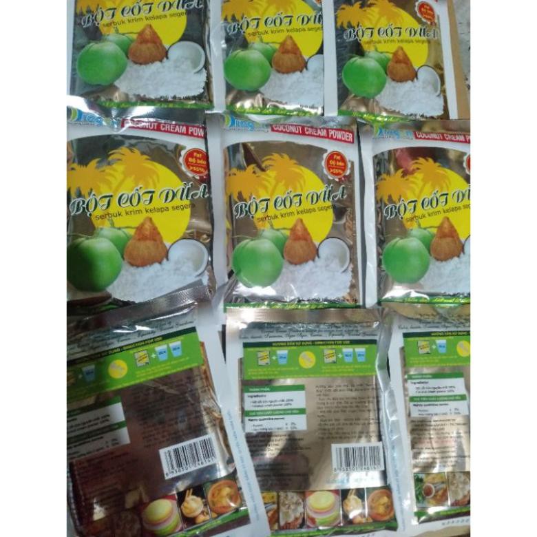 Bột cốt dừa dragon nguyên chất 100%:thơm hơn & béo hơn