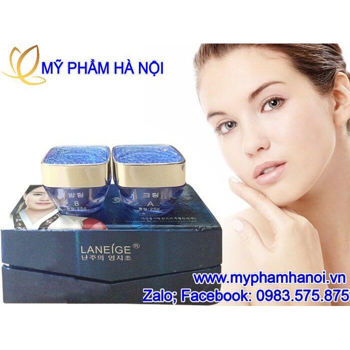 Bộ mỹ phẩm LANEIGE 2IN1 KEM NGÀY VÀ ĐÊM