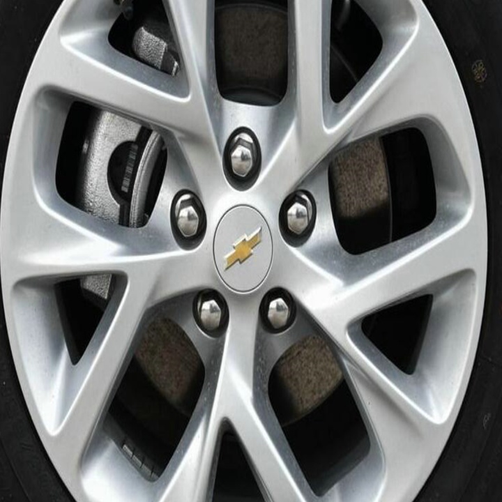 Logo chụp mâm, ốp vành lazang bánh xe ô tô Chevrolet, đường kính 59mm, chất liệu hợp kim nhôm