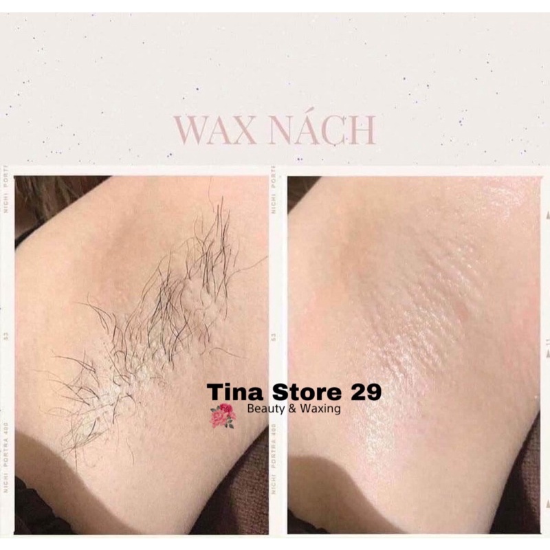 Sáp wax lông nóng trong ánh tím hard wax bean cao cấp nhập khẩu 100gr giúp làm sạch lông vùng cơ thể , nách , bikini