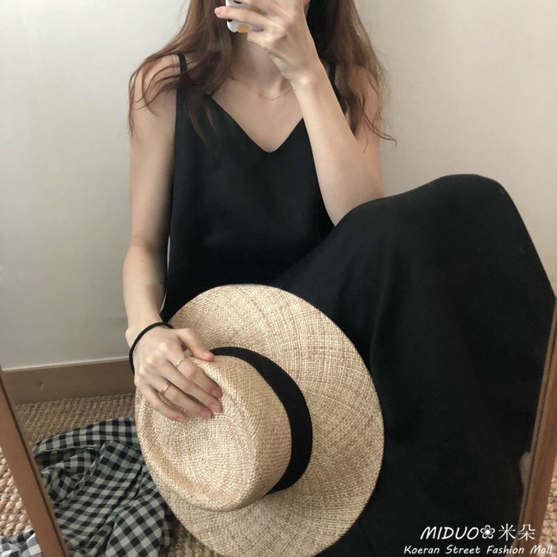 LINEN MAXI - ĐẦM MAXI 2S CỔ V DÁNG SUÔNG | BigBuy360 - bigbuy360.vn