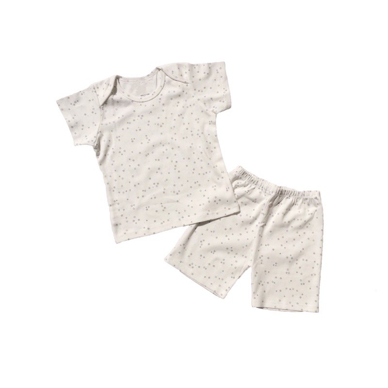 Bộ Đồ Thun Cotton Tay Ngắn Quần Ngắn Bé Sơ Sinh Gái BabyBean MẪU NGẪU NHIÊN