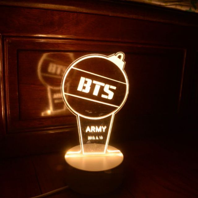 [BTS] ĐÈN NGỦ LED BTS, BT21 3 MỨC ĐỘ