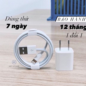 Dây Củ Sạc #IPHONE Sạc Nhanh Chính Hãng Dài 1m fox-com có bảo hành combo sạc nhanh ip 6 7 8 X 11 12
