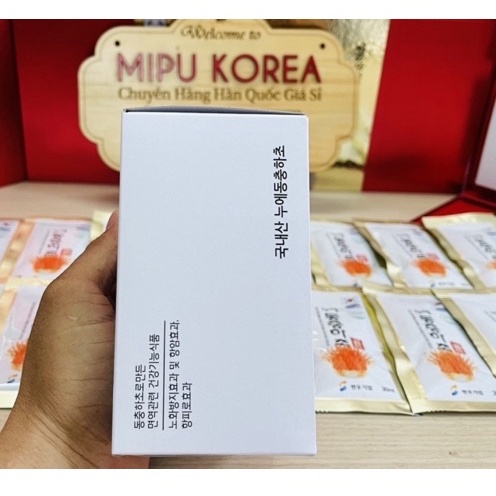 Nước Đông Trùng Hạ Thảo Hàn Quốc Cao Cấp Nongzinsicphum Hộp 60 Gói X 30ml