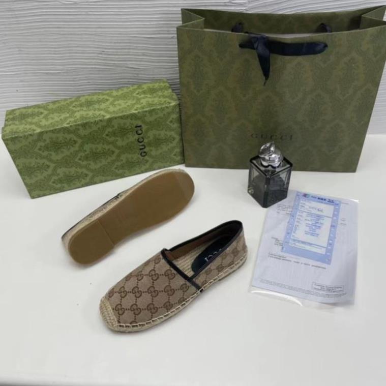 Giầy Slip On Cói Gucci Full Size 35-39
