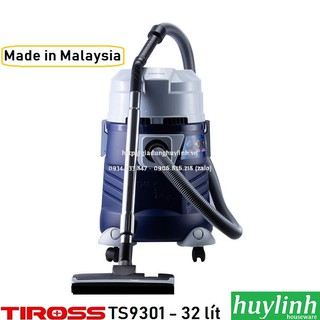 Máy hút bụi công nghiệp Tiross TS9301 - 32 lít - Malaysia