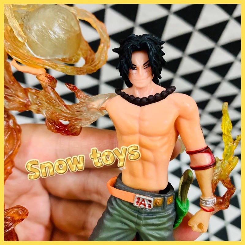 Mô hình One Piece -figure onepiece Ace hoả quyền - Postgas D Ace - DXF The Rival vs1 - Full box