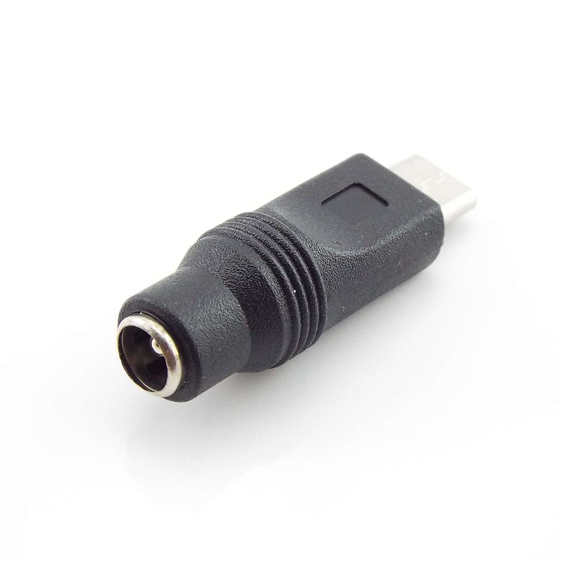 Bộ Chuyển Đổi Nguồn Điện USB DC 5.5x2.1mm Sang Type-C Cho Laptop Notebook PC VNH2