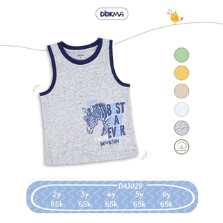 Áo 3 lỗ Bé Trai Dokma size 2-6Y