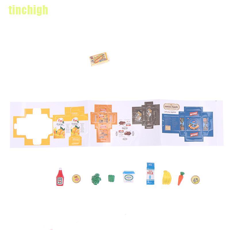 Set 16 Tủ Lạnh mini Tỉ Lệ 1 / 12 Trang Trí Nhà Búp Bê