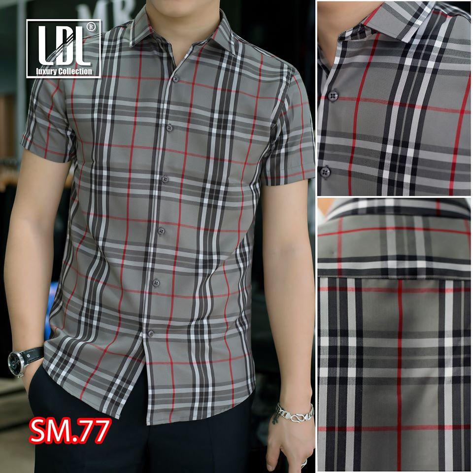 Áo Sơ Mi Nam Ngắn Tay Kẻ Caro - 𝐀𝐫𝐮 𝐒𝐡𝐨𝐩 - 𝐁𝐚́𝐧 𝐡𝐚̀𝐧𝐠 𝐜𝐨́ 𝐭𝐚̂𝐦 | BigBuy360 - bigbuy360.vn