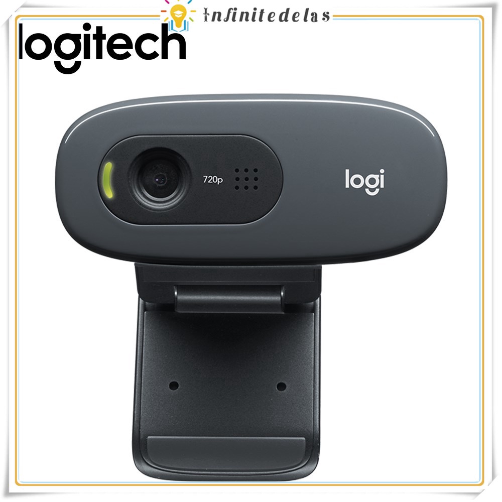 Webcam Logitech C270 chất lượng 720P HD kết nối USB 2.0 tích hợp micro | BigBuy360 - bigbuy360.vn