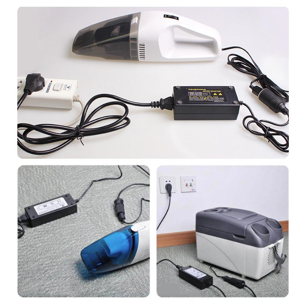 Bộ đổi nguồn 220V sang 12V RUNDONG | Chuyên dùng cho các thiết bị lấy điện 12V đầu tẩu sạc trên ô tô