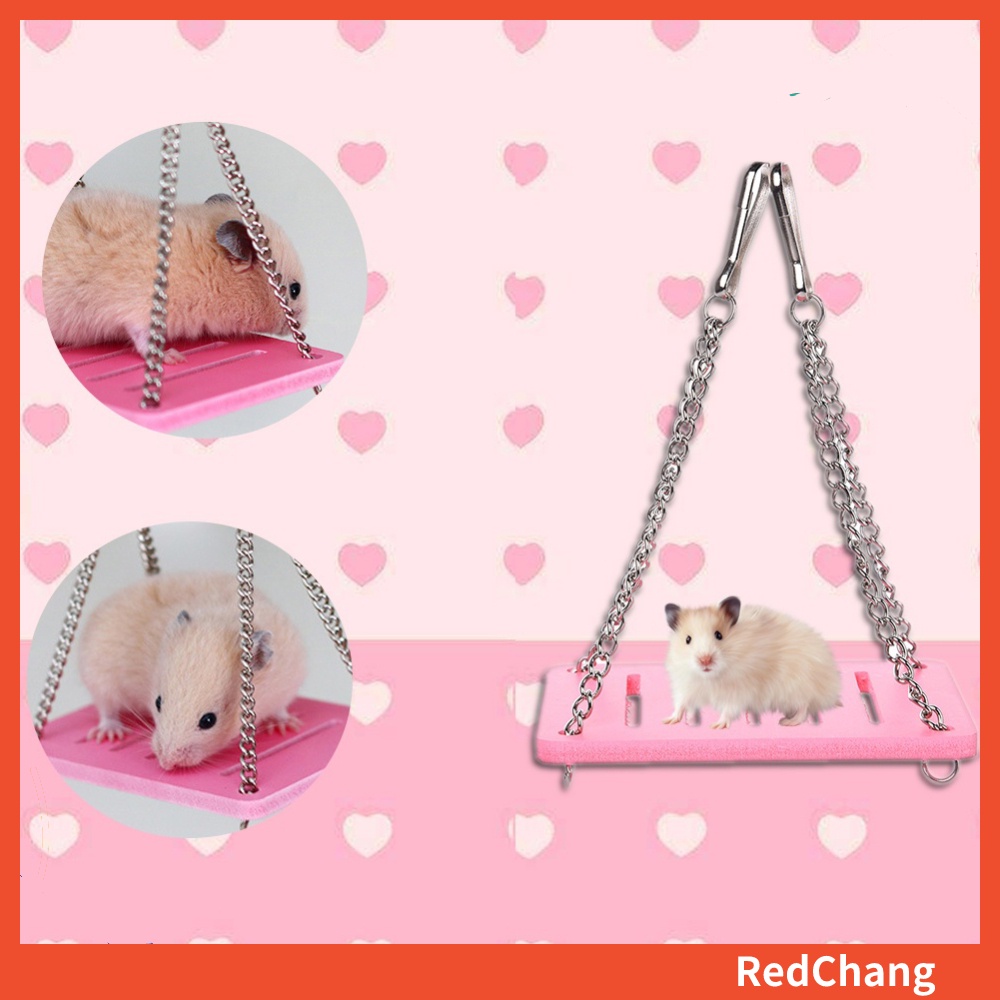 Xích Đu Đồ Chơi Bằng Gỗ Cho Thú Cưng Nhỏ