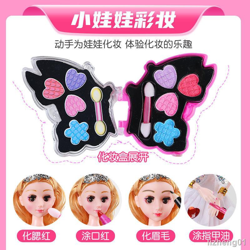 Bộ Đồ Chơi Trang Điểm Công Chúa Barbie 4.15 Dễ Thương Cho Bé Gái