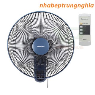 Quạt treo tường Panasonic F-409M có điều khiển từ xa, BẢO HÀNH CHÍNH HÃNG ĐIỆN TỬ 12 THÁNG TẠI NHÀ
