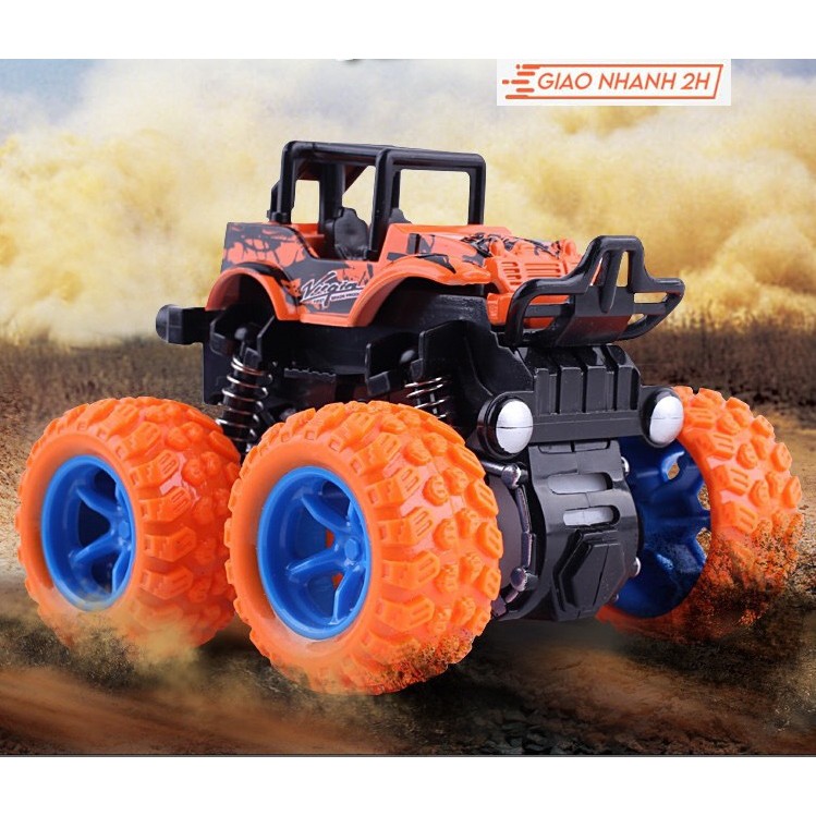 Xe quái xế baby bus, xe ô tô địa hình buggy,monster truck, cho bé học phân biệt màu sắc