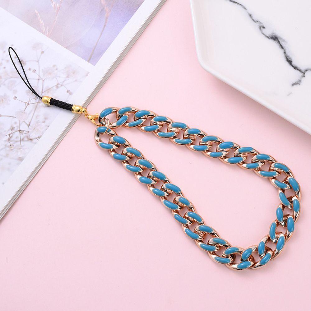 Dây Đeo Điện Thoại Chống Thất Lạc Có Vòng Nhẫn Trang Trí Tiện Dụng