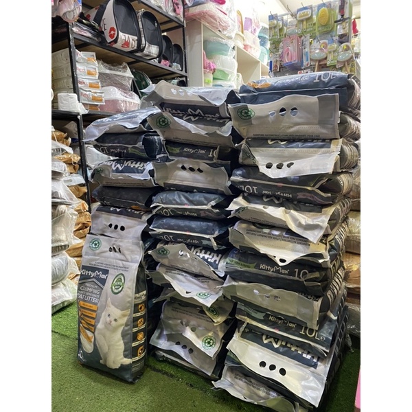 Cát vệ sinh cho mèo Kitty Max Bao 10L