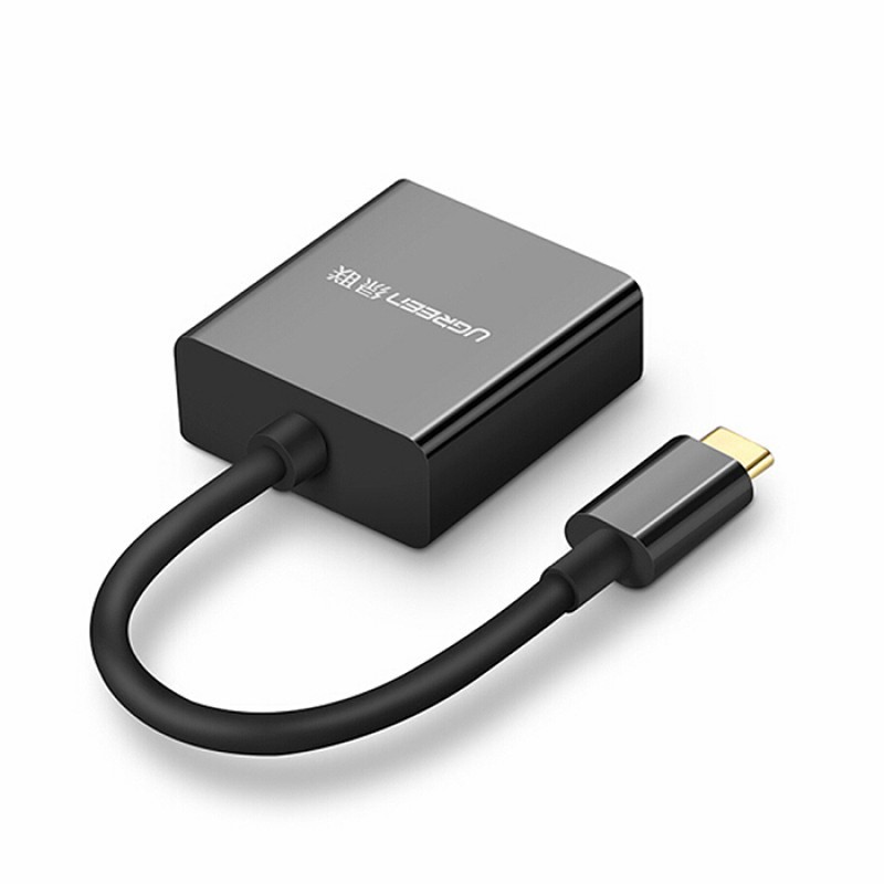 Cáp chuyển USB-C sang VGA UGREEN 50250 (Màu đen)