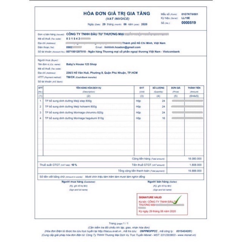 SỮA MEIJI 1-3 HỘP 800gr