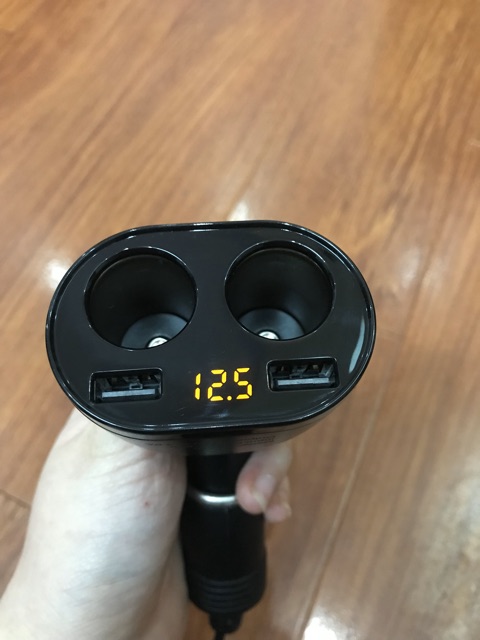 Tẩu sạc xe hơi 2 cổng