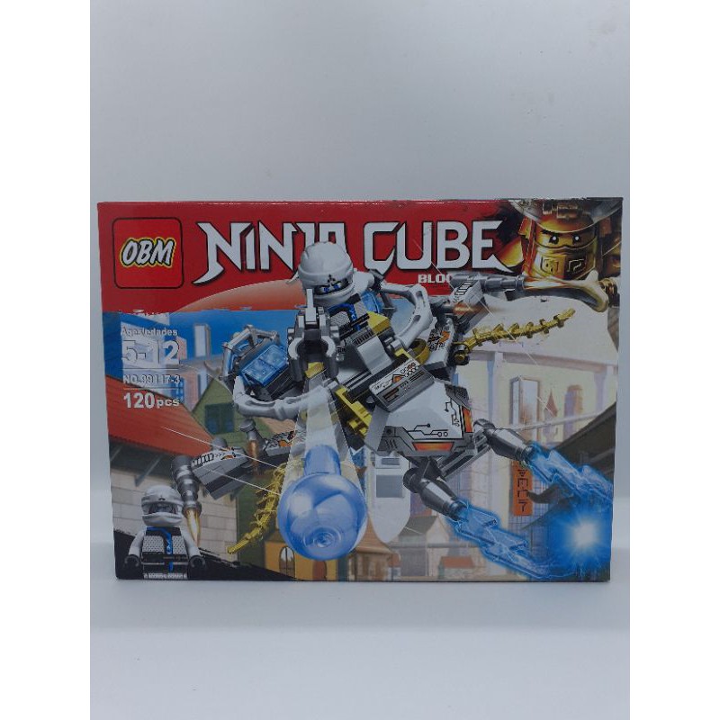 BỘ GHÉP HÌNH LEGO NINJA GO CUBE 115PCS. NO 99117