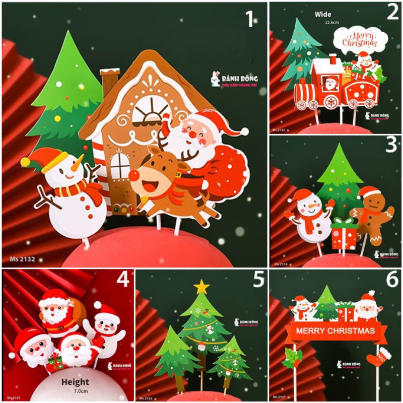 Cắm Trang Trí Noel Giáng Sinh